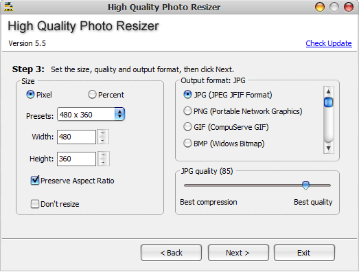 High Quality Photo Resizer 6.0 full